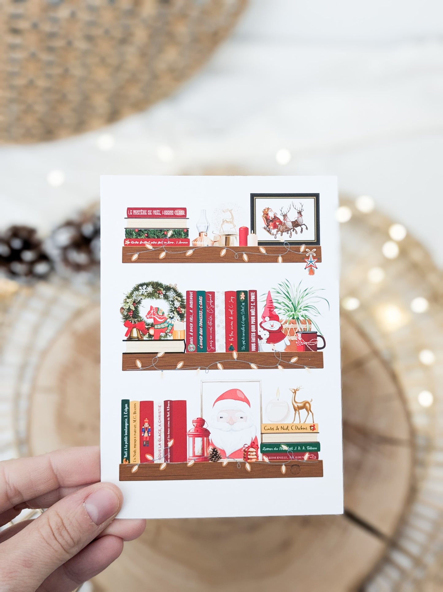 Illustration Bibli de Noel