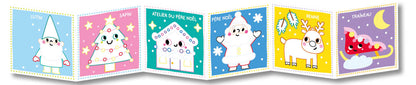 Livre accordéon – Mon pinceau magique – Joyeux Noël