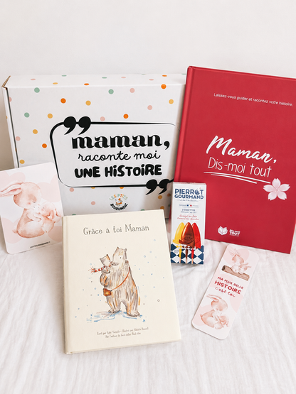 Coffret cadeau Maman "Maman, raconte-moi une histoire"