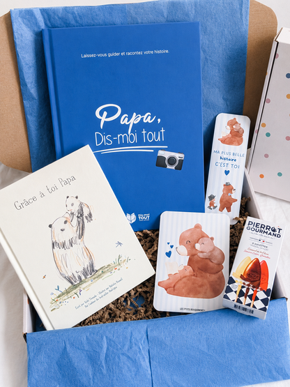 Coffret cadeau "Papa raconte moi une histoire"