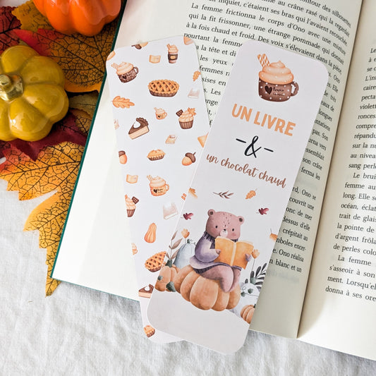 Marque-Page "Goûter d'automne"