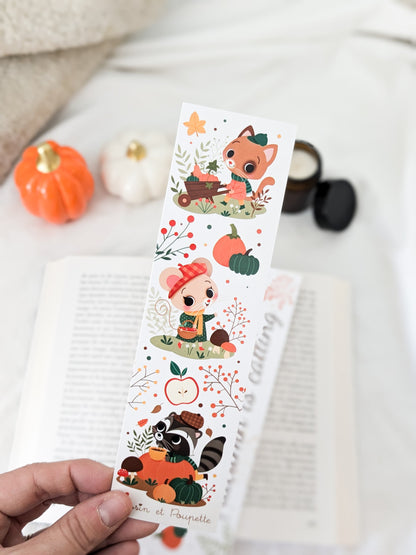Marque-Pages Sweet Autumn - Poussin et Poupette