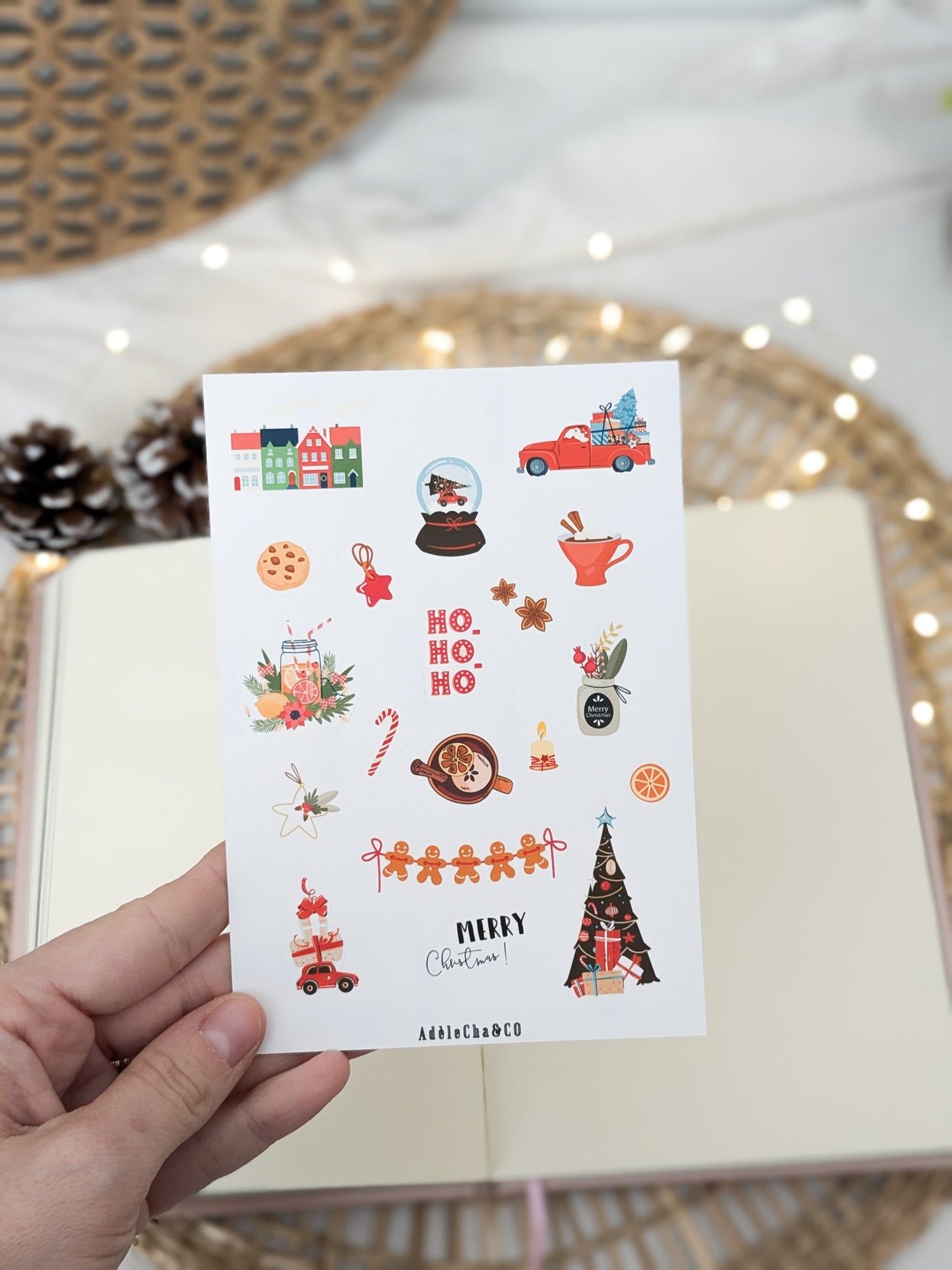 Stickers Noël traditionnel
