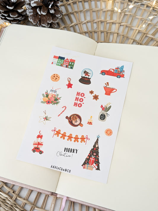 Stickers Noël traditionnel